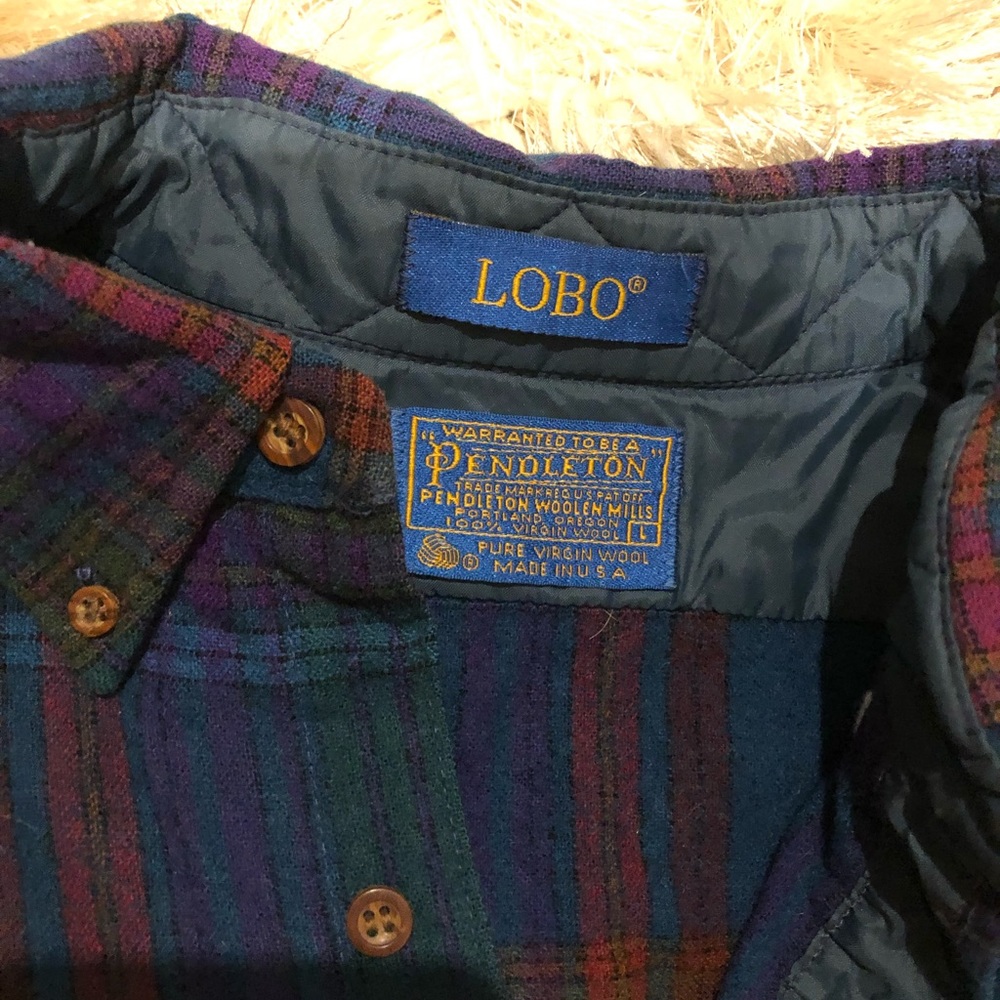 Pendleton Wool Flannel Size L